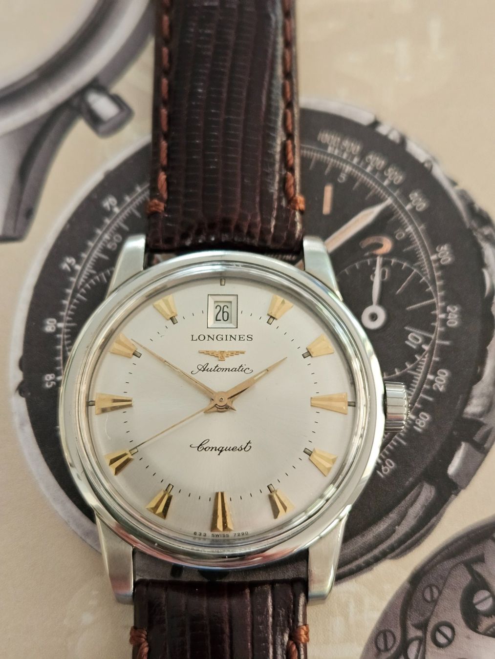 Longines Orologi: Sehr schöne LONGINES CONQUEST HERITAGE, ref. L 1611.4 – Usato da Glattpark(Opfikon) venduto da Cuoreviglia 1