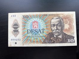 Billet Tchéquie 🇨🇿 1986