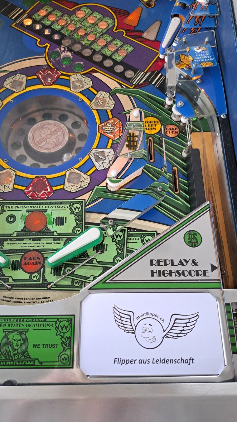 Williams Flipper: Flipperkasten Millionaire von Williams – Difettoso da Wil venduto da meinflipper 5
