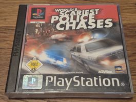World's Scariest Police Chases PS1 - PAL - CiB