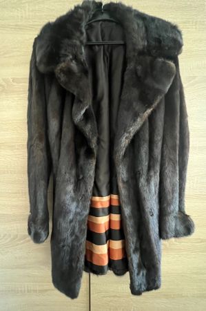 Vintage Saga Nerz Pelzmantel
