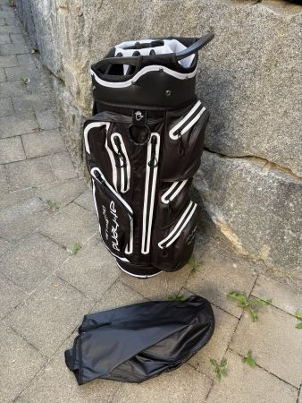 at-hena Golf Cartbag Dry Ultra Lite Schwarz, Fabrikneu