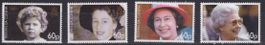 Tristan da Cunha, Mi 893-896**, KW € 4.00. Queen Elisabeth