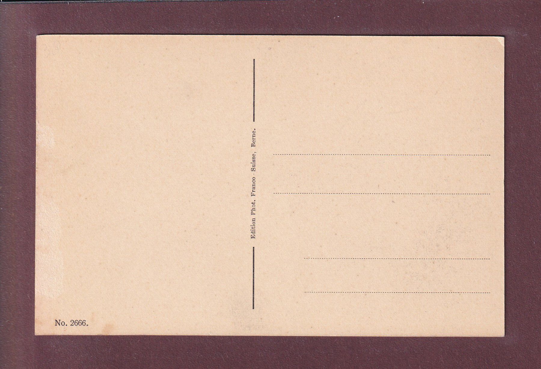 Cartes postales: THUN - Rosengarten – D'occasion à Pully par nicecards 1