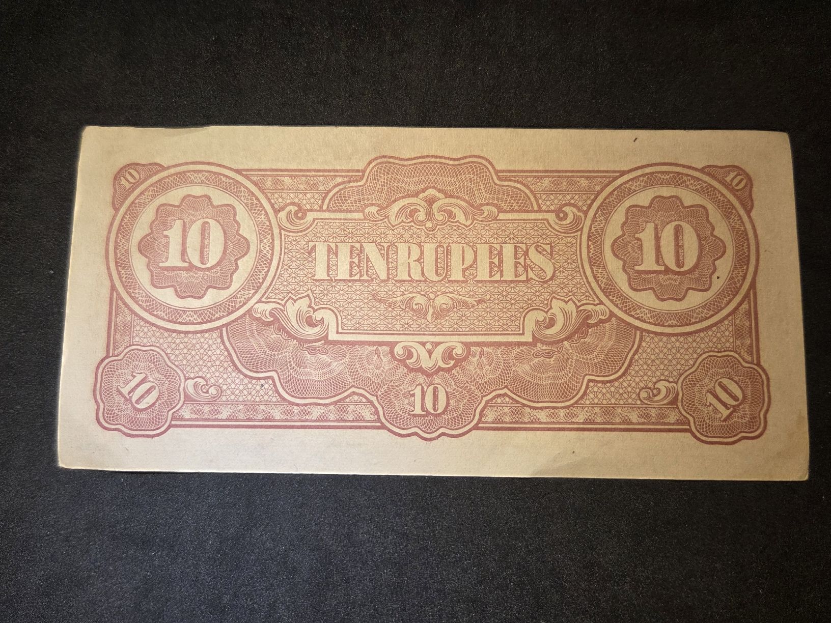 Banknoten: 10 Rupees - Japanische Regierung  – Gebraucht aus Geroldswil von Antica01 1
