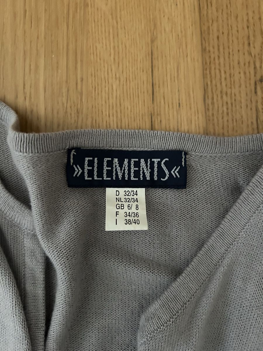 Giacche: Graue Strickjacke von Elements – Usato da Bachs venduto da jok_8p6r 1