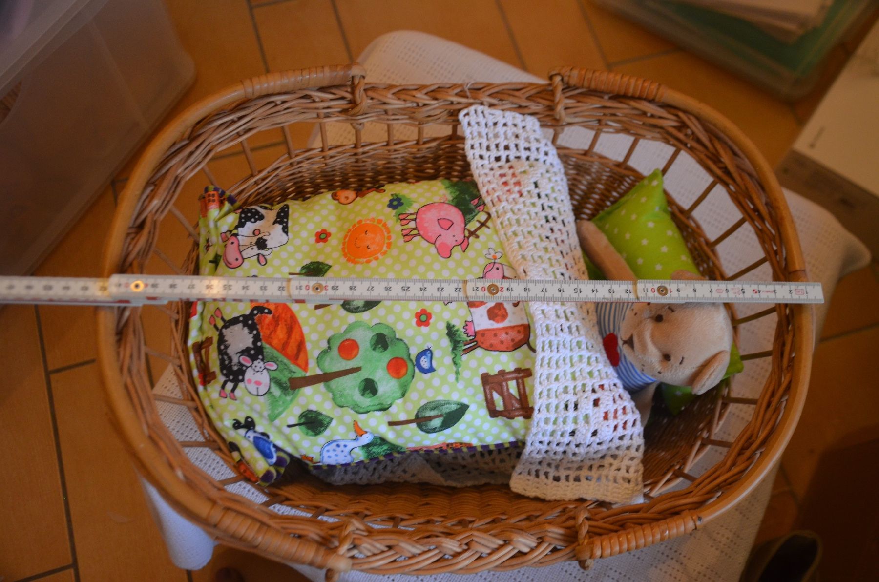 Bambole: POUPPE BETT MIT PELUCHE – Usato da Chiasso venduto da Dolly015 1