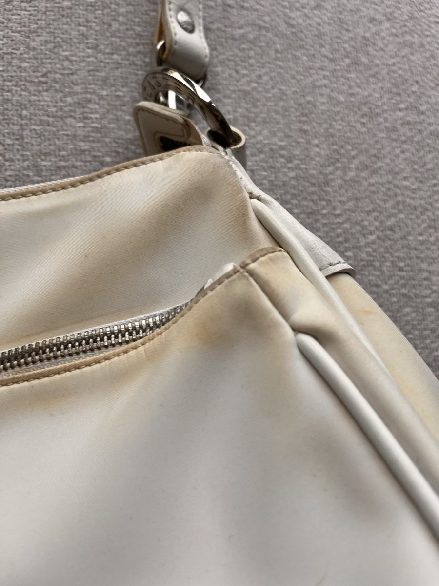 Lancaster Borse da donna: White Lancaster Paris Handbag - Needs Clean – Usato da Lausanne venduto da Danash 1
