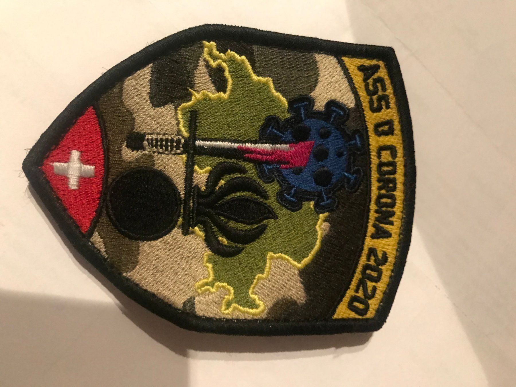 Placchette & Badge: ASS D Corona 2020 – Usato da Oberiberg venduto da stab