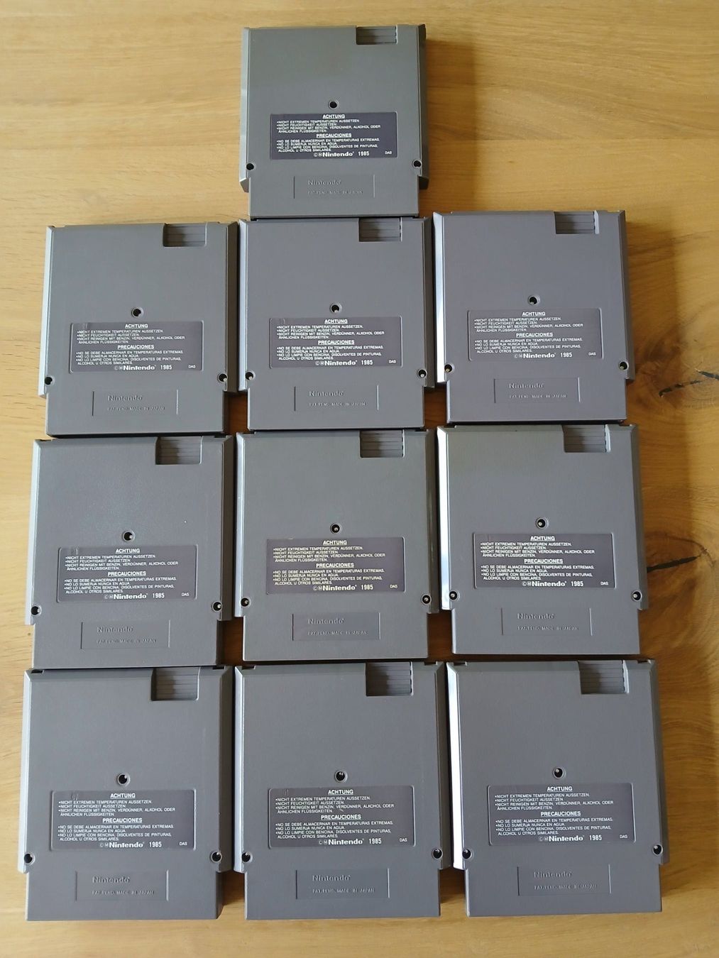 Nintendo Giochi: 10 Nintendo NES Pal-B Spiele – Usato da Reinach BL venduto da oriak1987 2