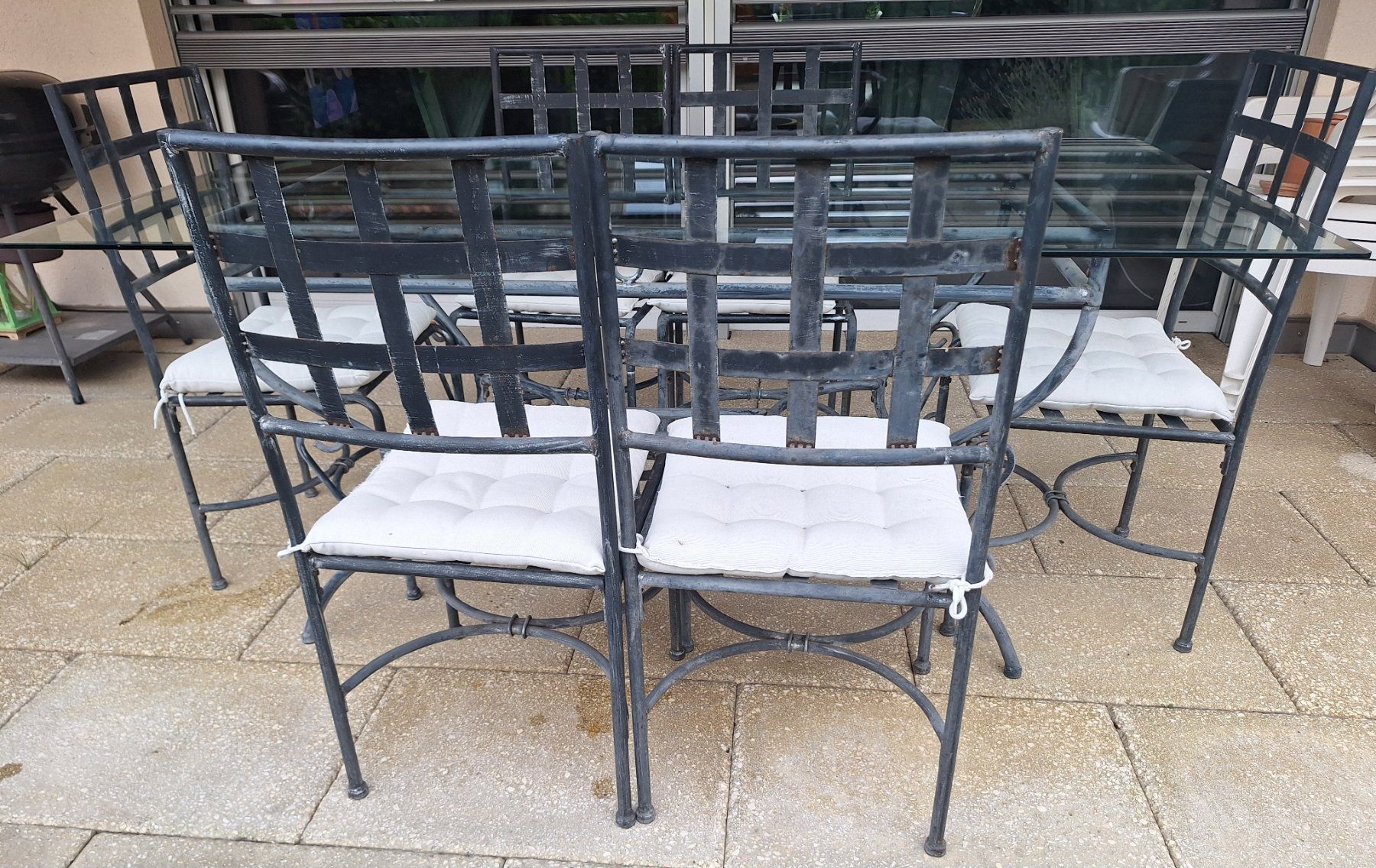 Tische: Gartentisch aus Metall - shabby chic – Gebraucht aus Dietikon von lizzy010 1