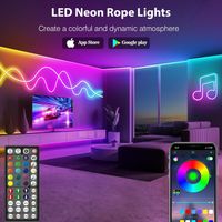 15m Neon LED Strip RGB