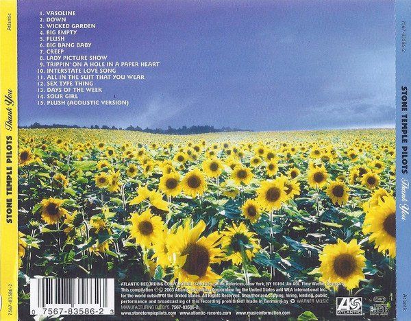 CD: Stone Temple Pilots – Thank You – Usato da St.Gallen venduto da jalamusic 1