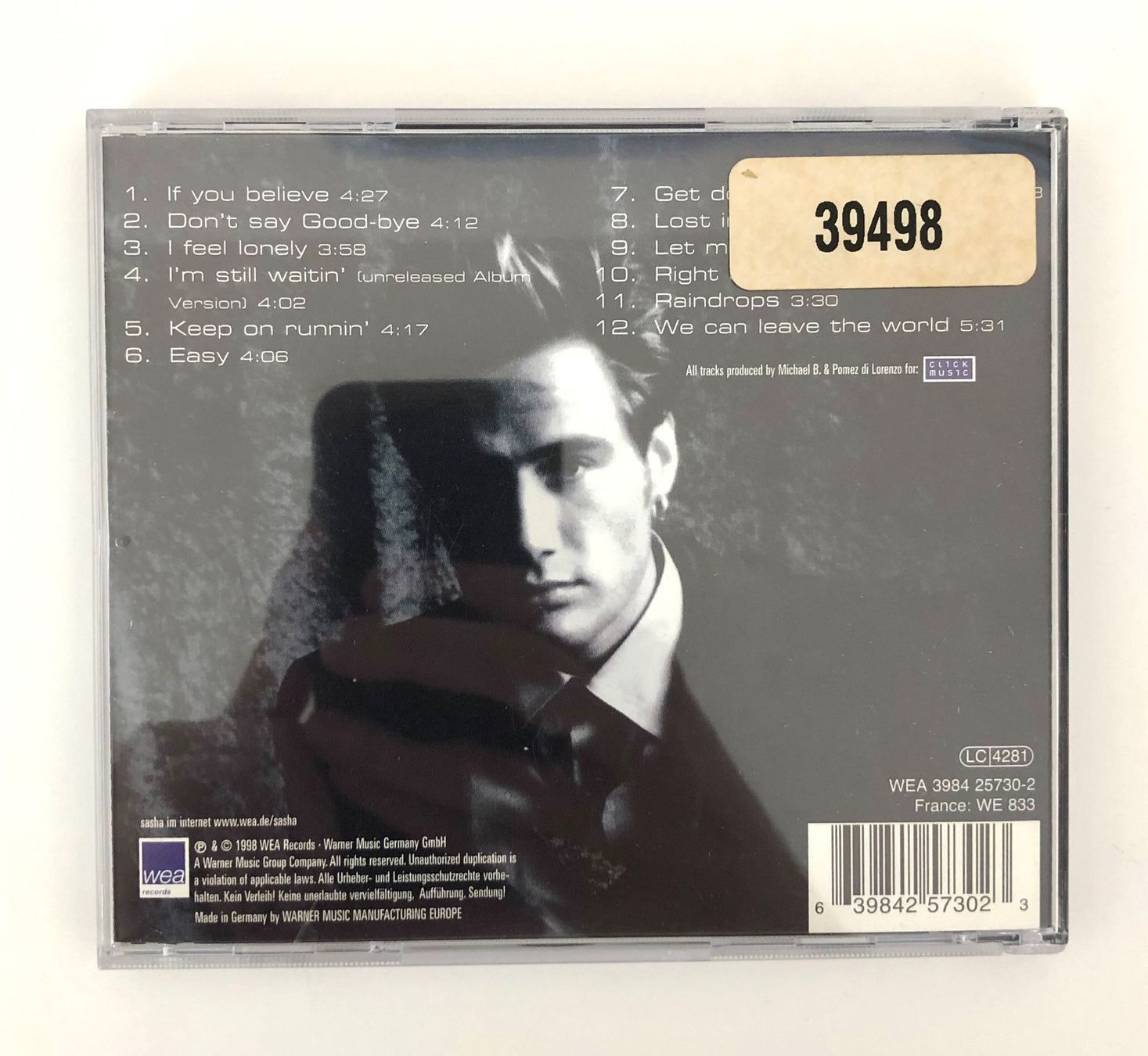 CD: Sasha CD dedicated to… – Usato da Inwil venduto da TheSwissEagle 1