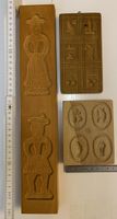 3 Antike Änismodel aus Holz