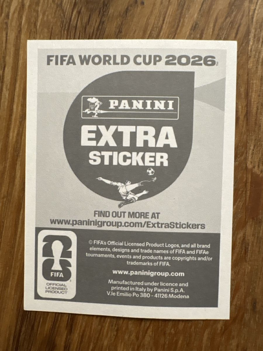 Panini Carte collezionabili: Panini Extra Sticker Gold Luka Modric 2026 – Nuovo (secondo la descrizione) da Thalheim venduto da col_9csn 1