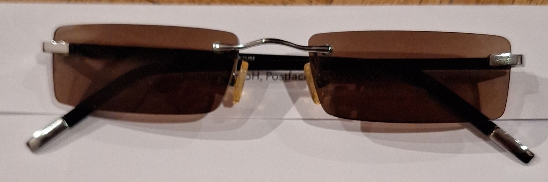 Lunettes & Verres: Rimless Rectangular reading Sunglasses - Stylish and Light – D'occasion à Flims Dorf par Truemorish