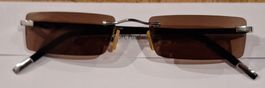 Rimless Rectangular reading Sunglasses - Stylish and Light