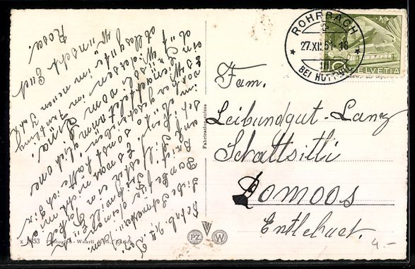 Cartes postales: AK Huttwil, Soldatendenkmal – D'occasion à Berlin par bartko-reher 1