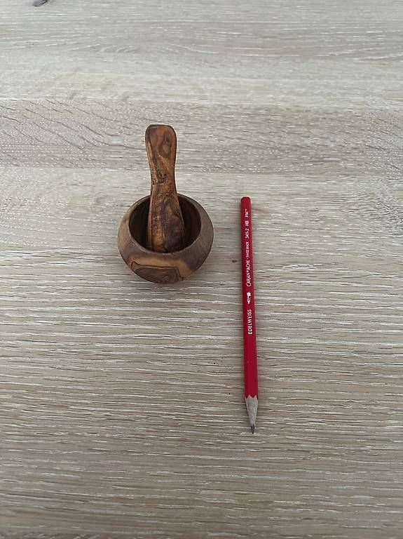 Altro per cucinare: Ganz kleiner Mörser aus Holz – Usato da Oberwil-Lieli venduto da Jo-Ke 1