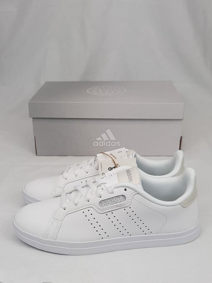 Adidas Damenschuhe: ADIDAS COURTPOINT BASE white Sneaker Gr. 42 – Neu und originalverpackt aus Seuzach von VT-Collections1