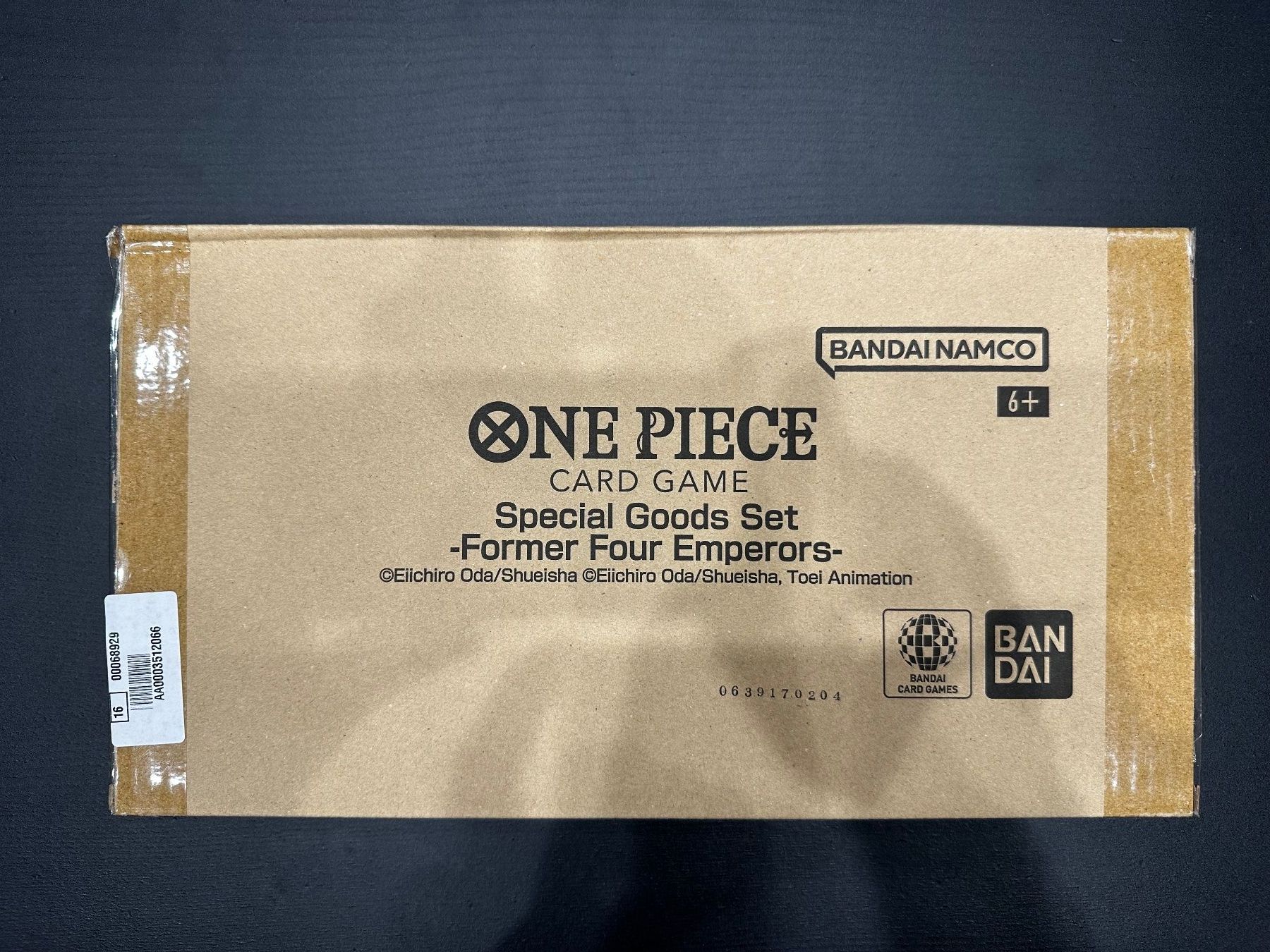 Bandai Sammelbilder & Trading cards: One Piece Card Game - Special goods set Former Four Emperors – Neu und originalverpackt aus Grancia von gro_x9gh