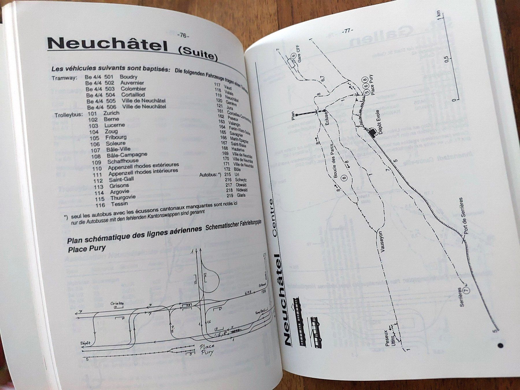 Livres: Strassenbahnnetz - Atlas Schweiz 1993 – D'occasion à Schönenwerd par Steidi 2