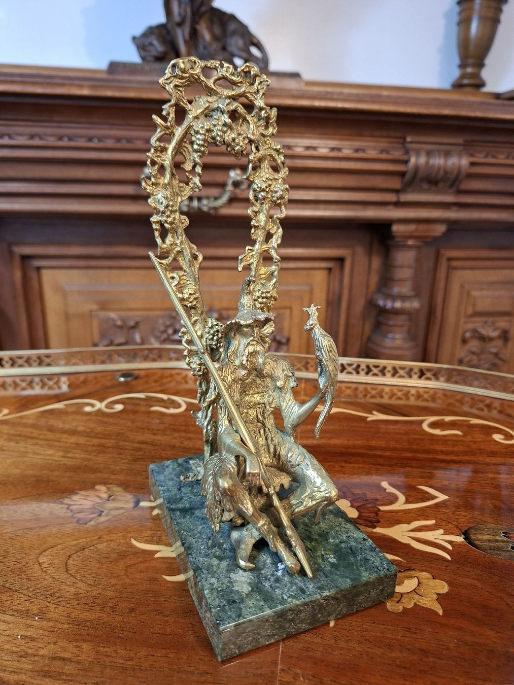 Statuette: Robinson Crusoe Figur Bronze Messing – Usato da Steffisburg venduto da ZeitReise_ 1