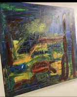 Bild Art by toto 100x100 Ölfarben auf Leinwand