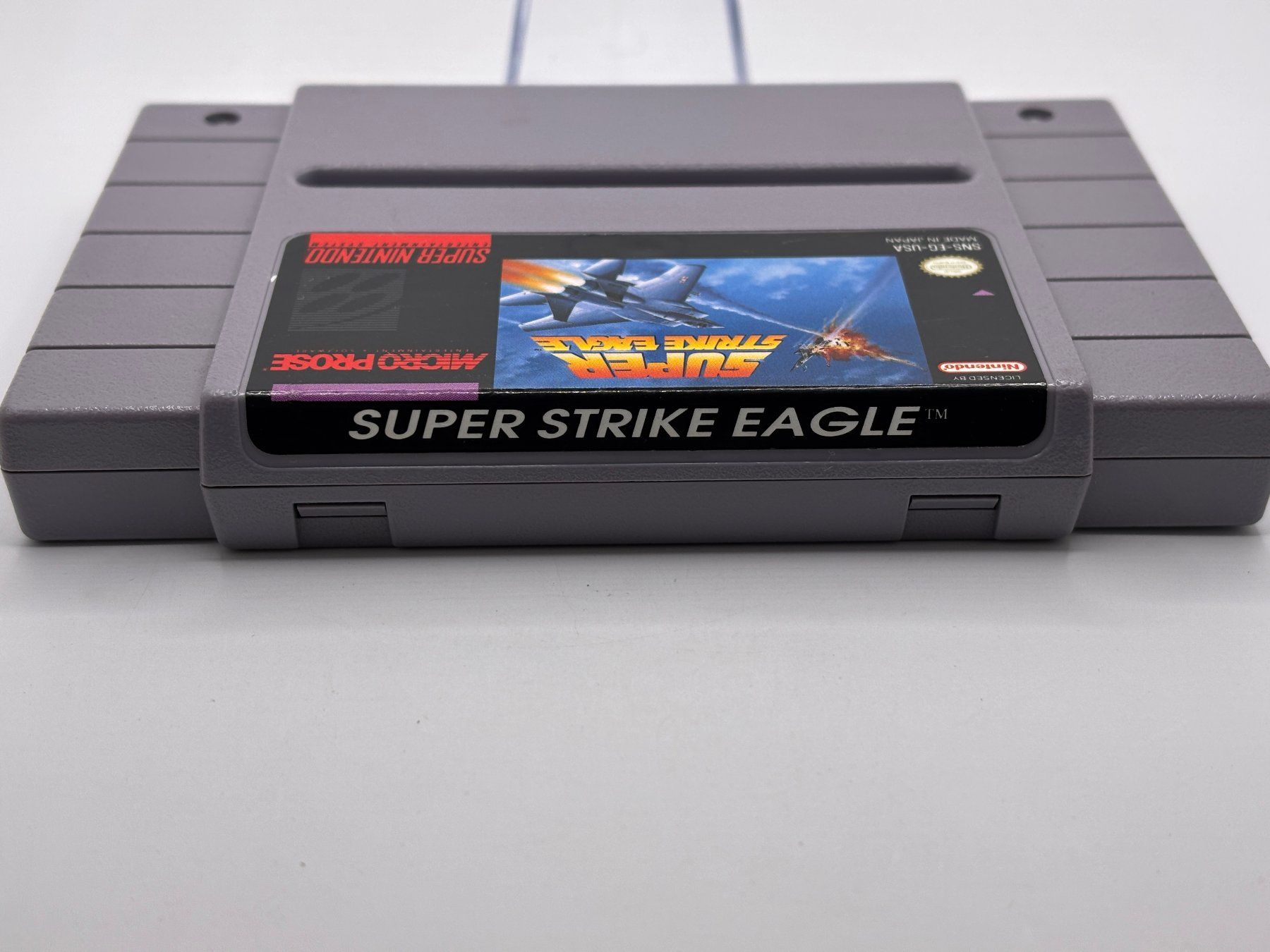 Nintendo Giochi: SNES - Super Strike Eagle ( NTSC ) – Usato da Allschwil venduto da Bullach 2