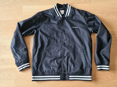 Carhartt Jacke College Fan Jacke Schwarz Top Zustand - Gr. L