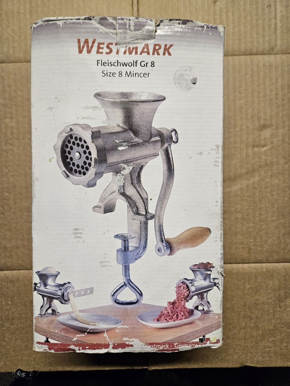 Elettrodomestici da cucina: Westmark Fleischwolf Gr 8, Top Zustand,  nie gebraucht. – Nuovo (secondo la descrizione) da Oberburg venduto da znas