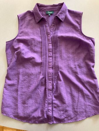 Sommerliche Bluse von Kingfield, Lila,