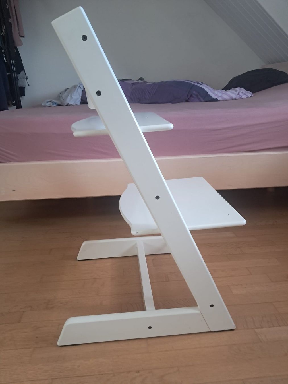 Seggioloni: Tripp Trapp Hochstuhl Weiss gebraucht – Usato da Schwerzenbach venduto da Charming82 2