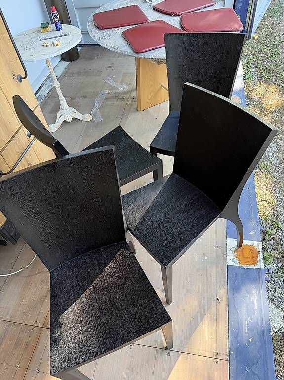 Lambert Stühle: 4x Design Stühle "Milano"  Silvestrin / Lambert – Gebraucht aus Schlieren von djambaza