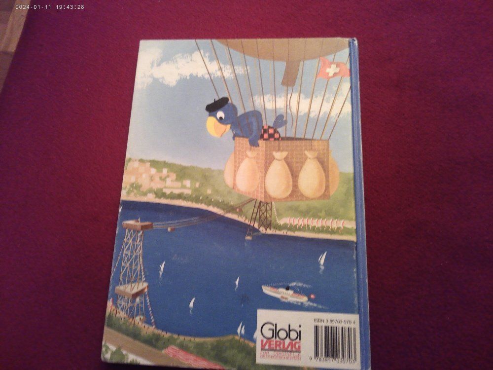 Fumetti: Globi, so ein Lausbub, Kinderbuch 4 AUFLAGE (UNBEMALT) – Usato da Volketswil venduto da nemo2000 1