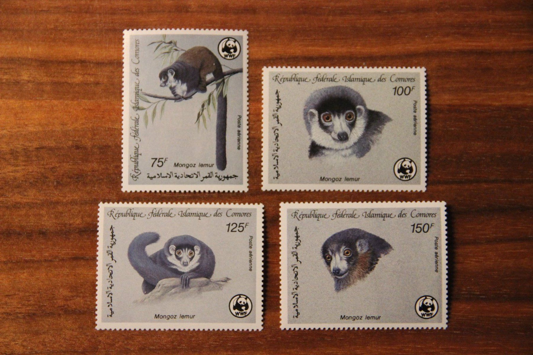 Tutti i francobolli: Komoren 1987 - Mongozmaki (WWF) ** – Nuovo (secondo la descrizione) da Jona venduto da Southafrica07