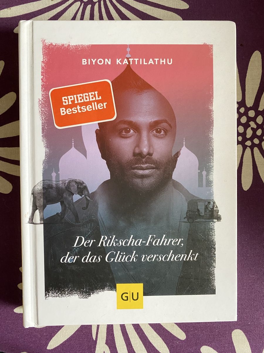 Libri: "Der Rikschafahrer, der das Glück verschenkt" Spiegelbest. – Usato da Obergerlafingen venduto da Schilu-2017
