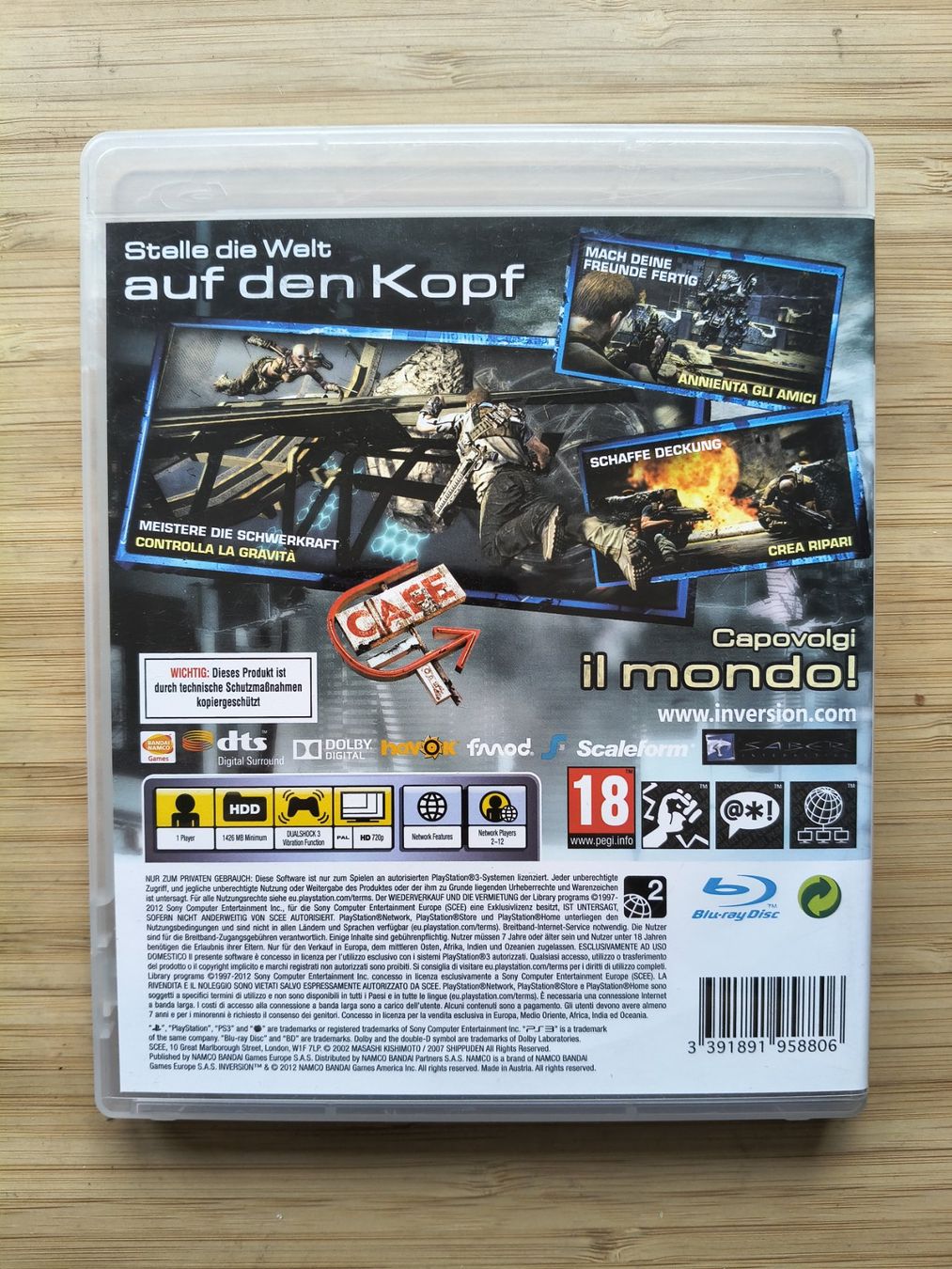 Spiele: Inversion (PS 3) – Gebraucht aus Riedholz von ste_96cd 1