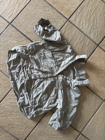 Zara kurze Bluse khaki Grösse XS neuwertig