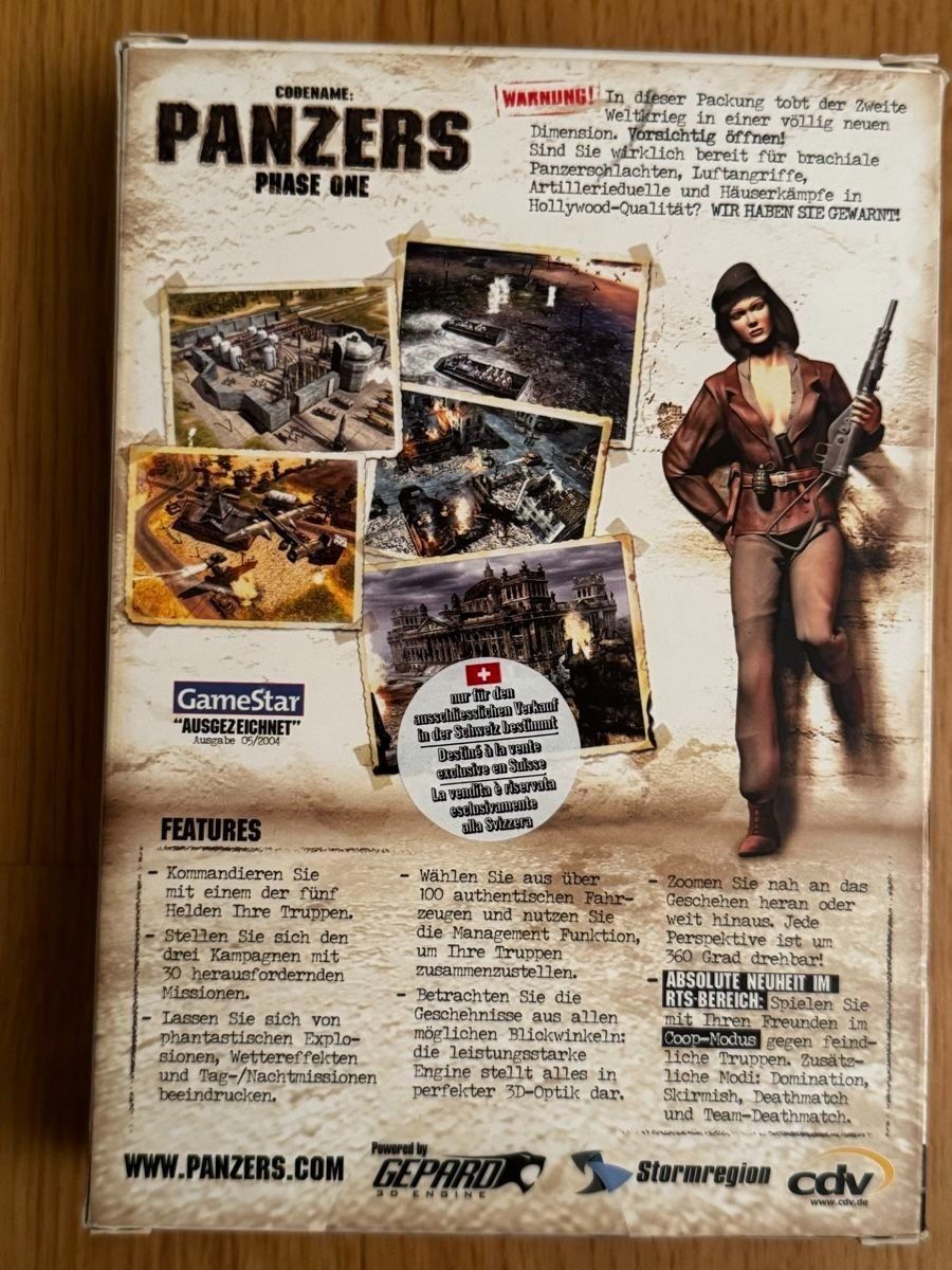 Giochi: Codename Panzers - PC – Usato da Uster venduto da GamesAndStuff 1