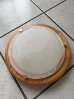 Holz Deckenlampe / Wandlampe