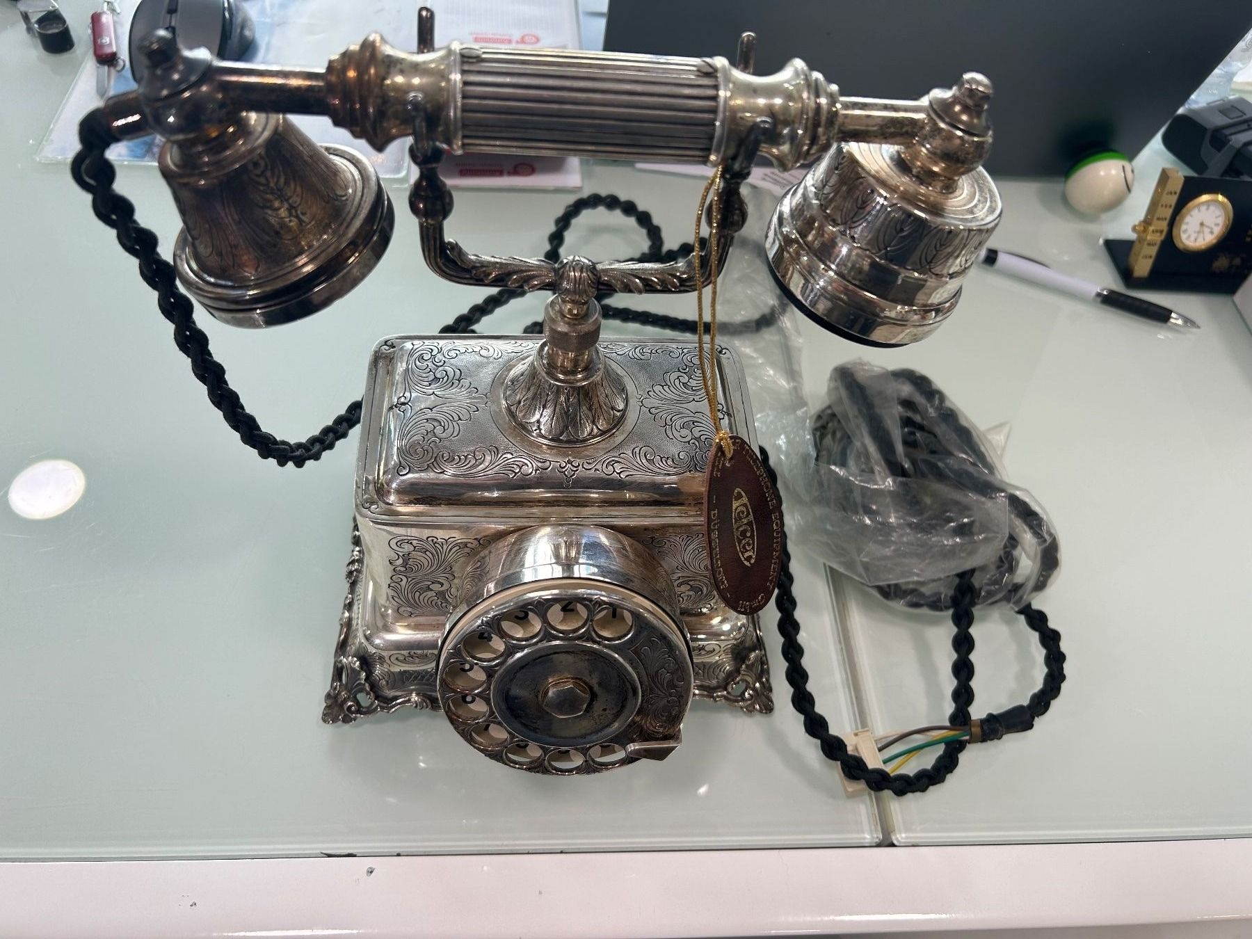 Set di posate: Altes 800 er Silber Telefon, 2100 gram – Usato da herisau venduto da hb_gold