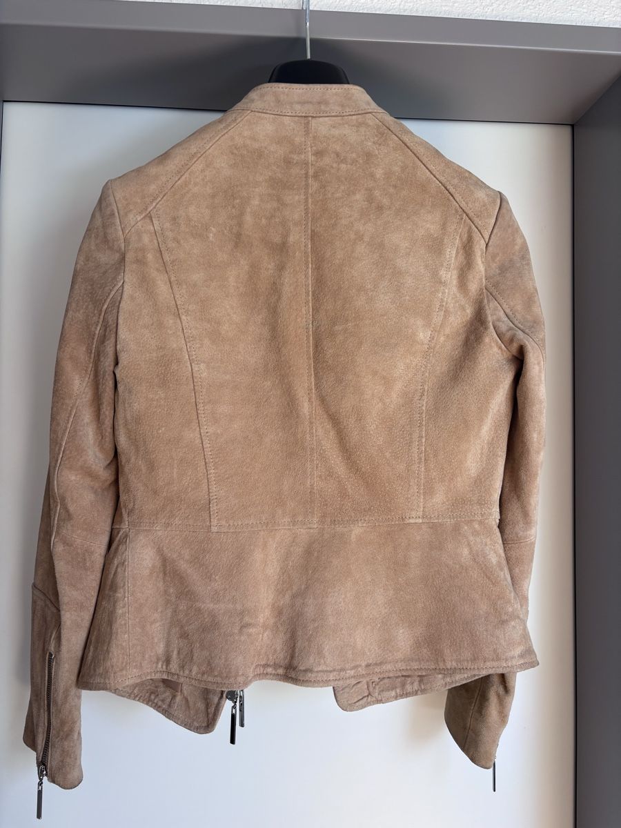 Mango Vestes: Echte Wildlederjacke Mango Gr. S beige – D'occasion à Wangen ZH par Matty2000 2