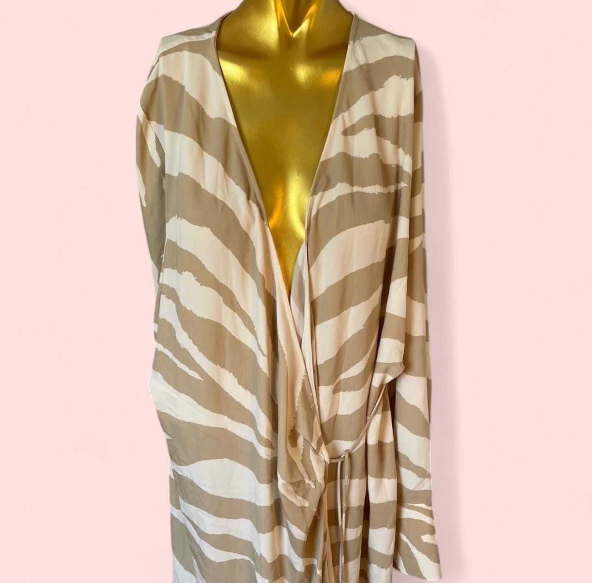 Vestiti: Robe - XL - imprimé zébré beige – Usato da Troinex venduto da Irisglo 1