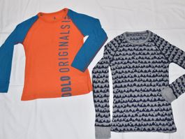 Odlo Langarmshirt Set, Gr. 128 und 134, Funktionsshirt