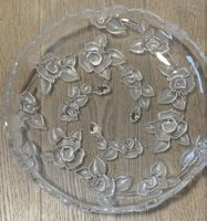 Walther-Glass 35cm Platter - Rose Design