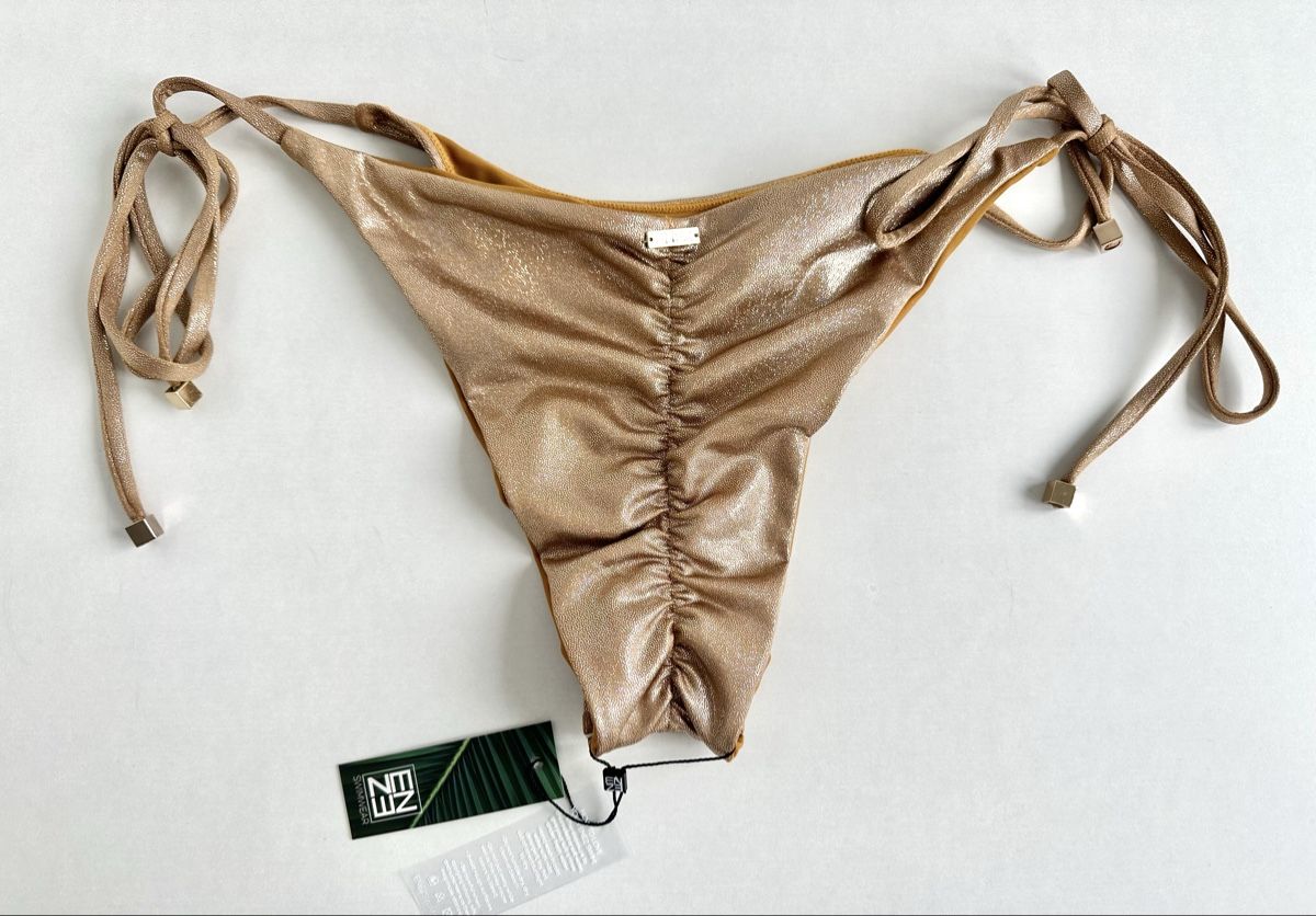 Badekleider & Bikinis: Neu! Glitzernder Bikini-Slip von ENEZ / Gr. M – Neu und originalverpackt aus Bern von Fraeuleinhonig 8