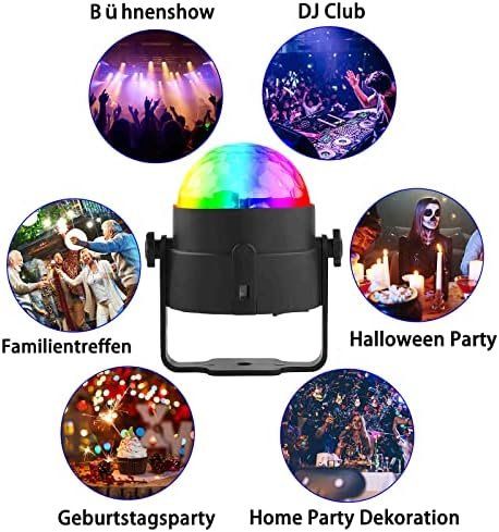 Lampade: LED Discokugel Musikgesteuert – Nuovo e nell'imballaggio originale da Hundwil venduto da tec_mm27 4