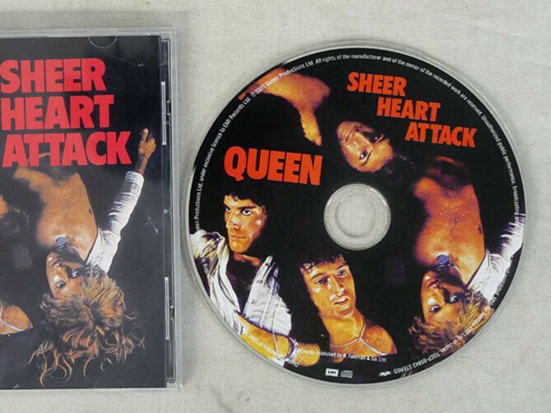 CD: QUEEN sheer heart attack OBI JAPON 1CD – Usato da Noes venduto da Orsomarso72 1